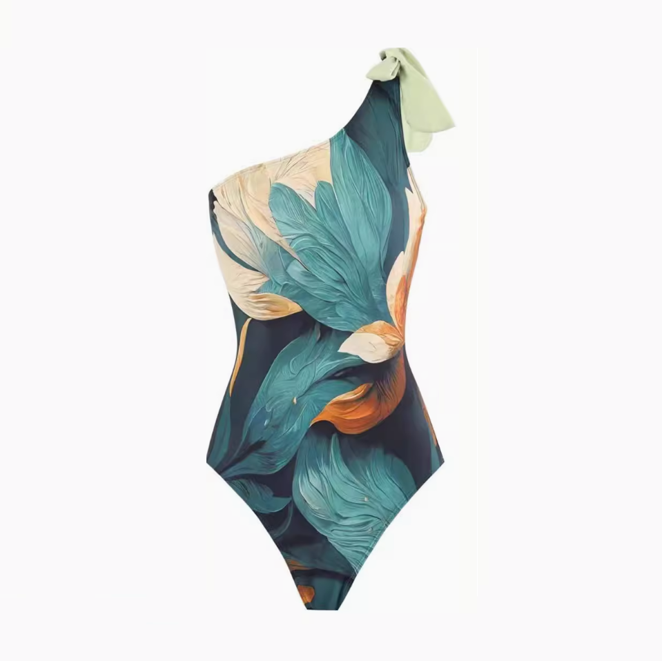 Blossom One Piece Swimsuit Set