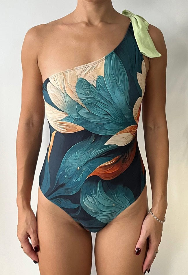 Blossom One Piece Swimsuit Set